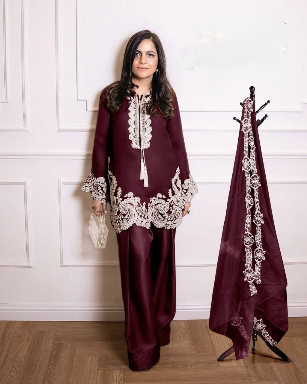 Ruby Aura Farshi Salwar Suit Set