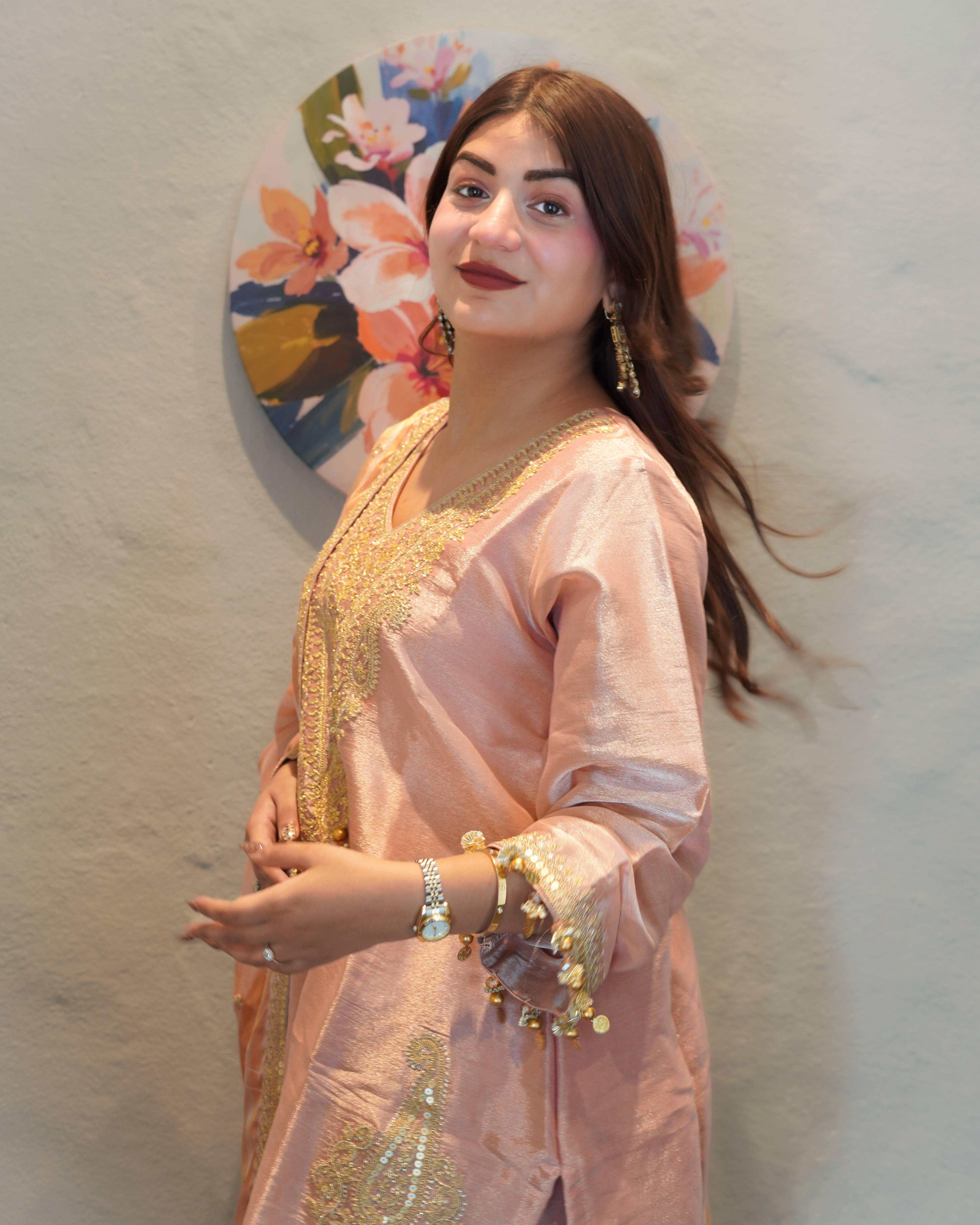 Noor Shimmer Farshi Salwar Suit Set